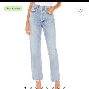 AGOLDE 90s denim in snapshot